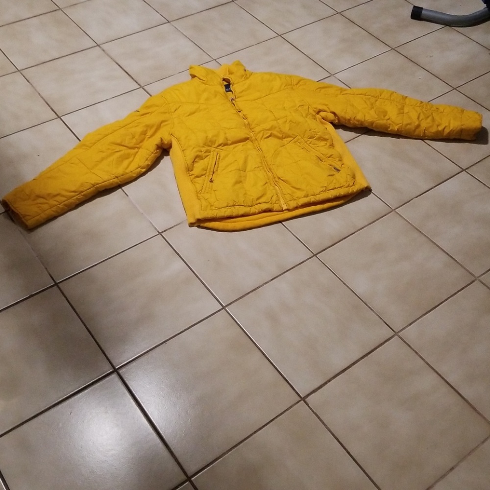 Nautica Jeans Company Jacket L Yellow
